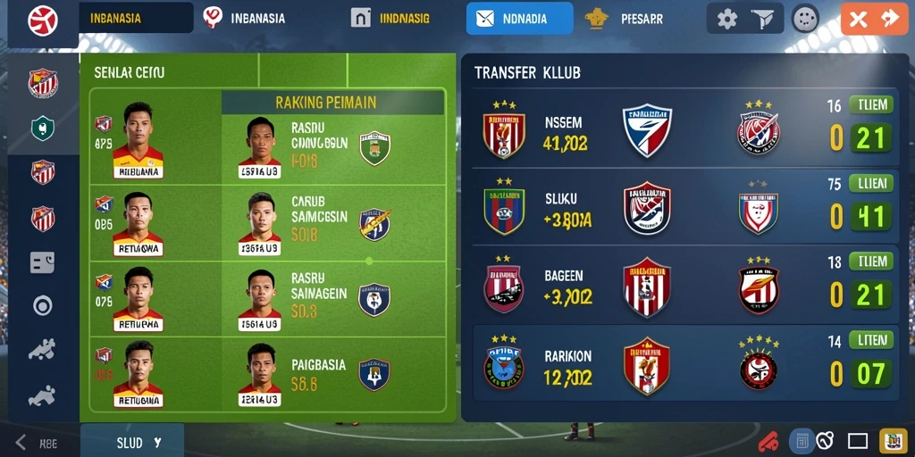 Screenshot menunjukkan aksi seru dalam pertandingan.