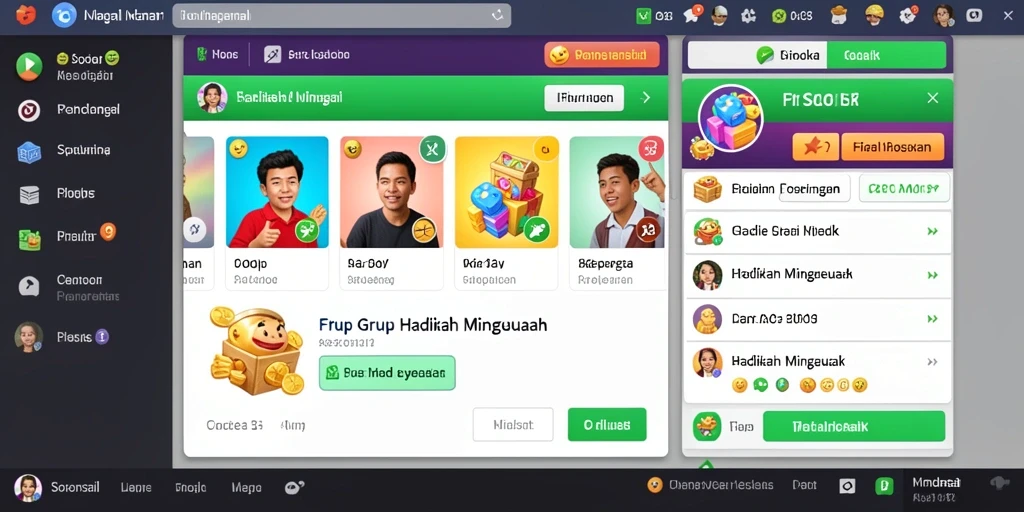 Tampilan antarmuka 88MAIN yang menarik dan modern.