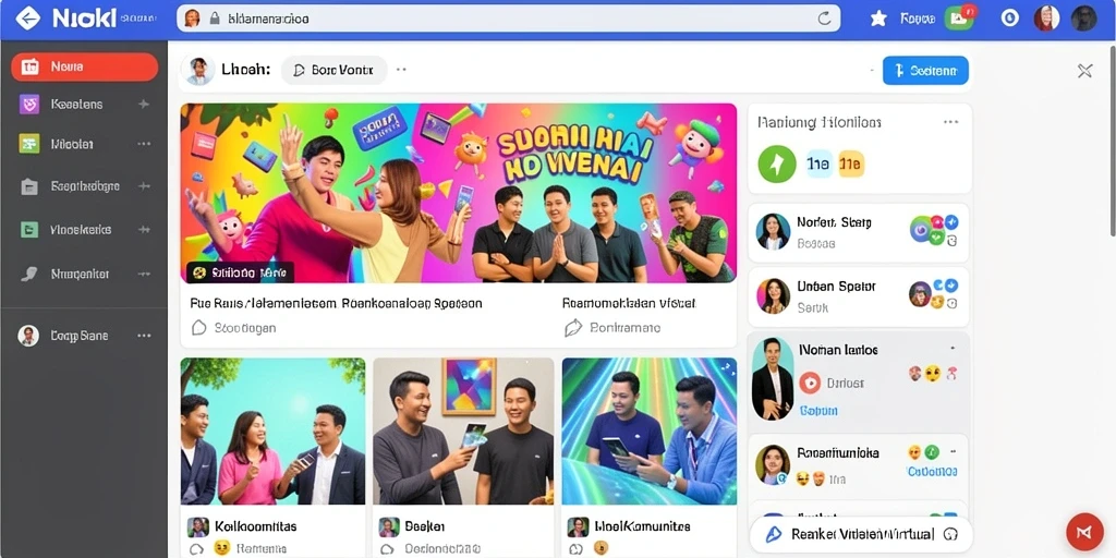Tampilan antarmuka yang menarik dan mudah digunakan.