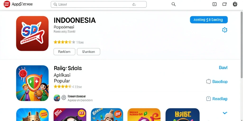 Tampilan antarmuka utama DEWAGARUDA yang menarik.