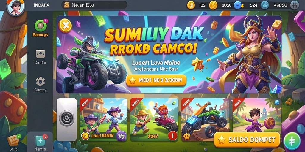 Tampilan antarmuka yang menarik dan mudah digunakan.