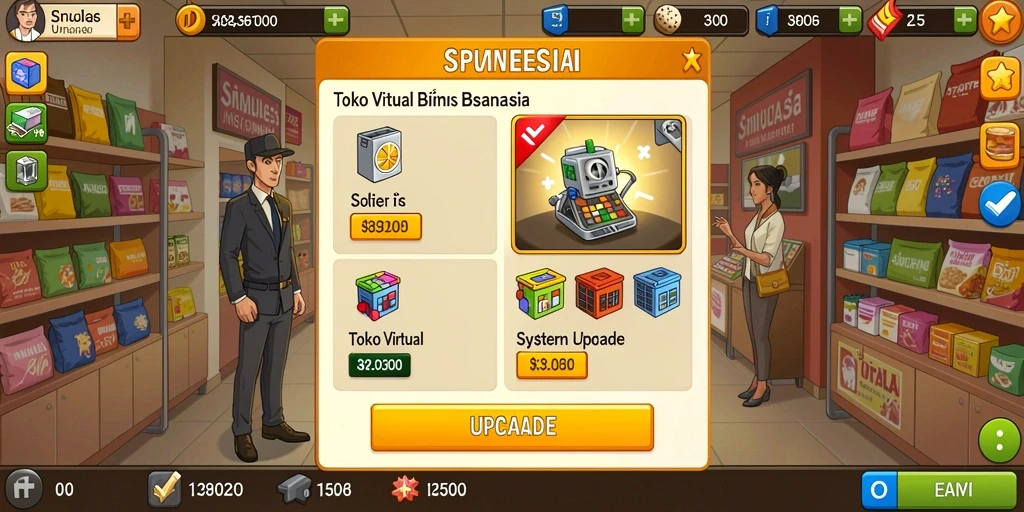Antarmuka pengguna yang intuitif dan menarik.