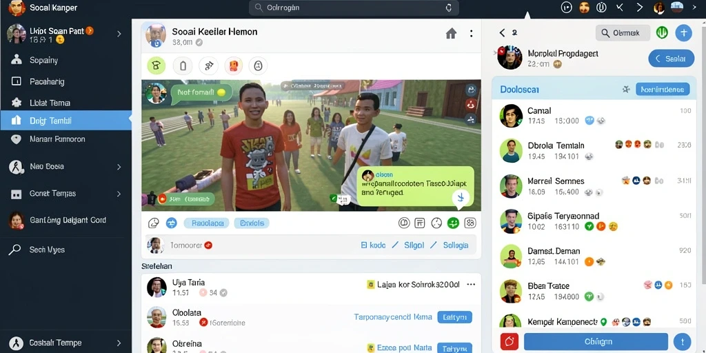Tampilan menu utama yang menarik dan intuitif.