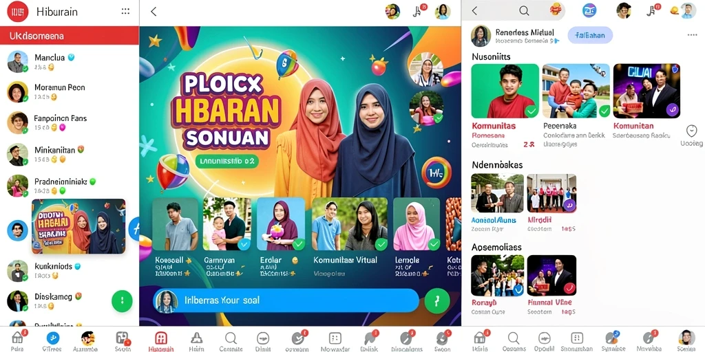 Tampilan grafis yang memukau dan interaktif.