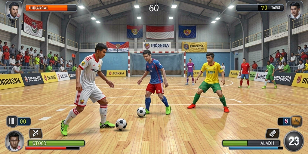 Tampilkan karakter unik dalam permainan yang menarik.