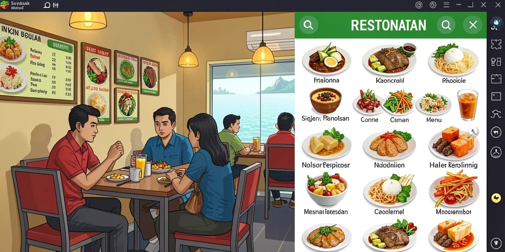 Tampilan awal game yang memikat dan menarik.