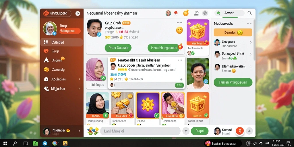 Tampilan antarmuka yang menarik dan mudah dipahami.