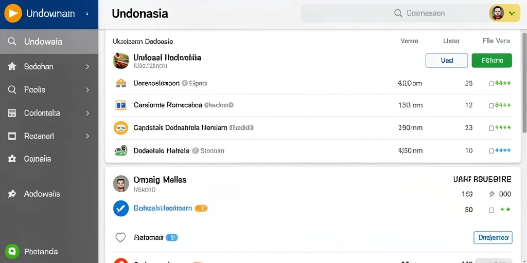 Tampilan utama aplikasi yang menarik perhatian.